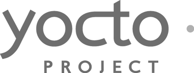 The Yocto Project black and white logo